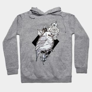 Bird Tattoo Hoodie